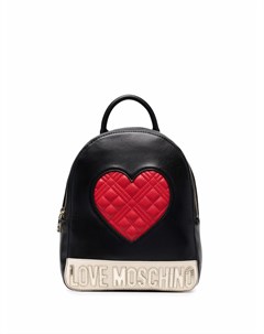 Стеганый рюкзак Love Heart Love moschino