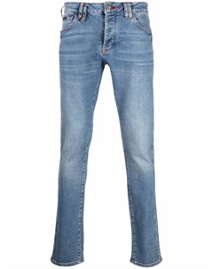 Прямые джинсы средней посадки Philipp plein