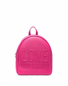 Рюкзак с вышитым логотипом Love moschino