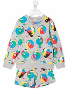 Спортивный костюм с принтом Stella mccartney kids