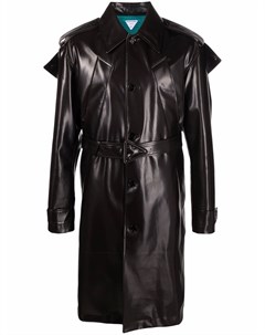 Пальто с поясом Bottega veneta