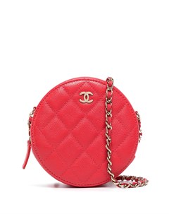 Стеганая мини сумка 2020 го года с логотипом CC Chanel pre-owned