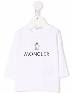 Футболка с логотипом Moncler enfant