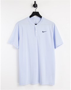 Серая футболка поло с жаккардовым принтом Dry Vapor Nike golf