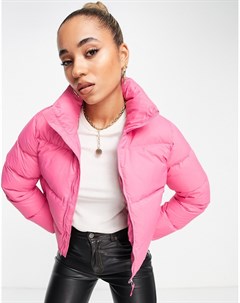 Розовая пуховая куртка из переработанных материалов & other stories