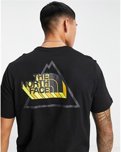 Черная футболка с логотипом Playful The north face