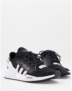 Черно белые кроссовки NMD Adidas originals