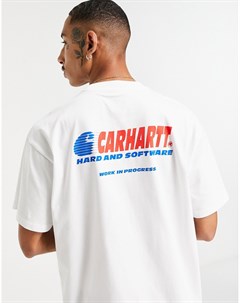 Белая футболка Software Carhartt wip
