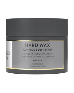 Воск для волос матовый сильной фиксации HARD WAX FOR MEN Lernberger stafsing