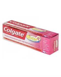 КОЛГЕЙТ ТОТАЛ 12 зубная паста Профессиональная для чувствительных зубов 75мл Colgate-palmolive
