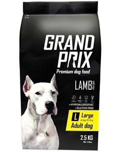 Сухой корм Large Adult с ягненком для взрослых собак крупных пород 2 5 кг Ягненок Grand prix