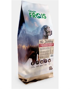 Сухой корм Adult Dog Maxi с индейкой Turkey для взрослых собак крупных и гигантских пород 15 кг Ягне Frais