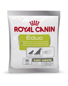 Лакомство Educ для обучения и дрессировки щенков и собак 50 г Royal canin