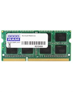 Оперативная память для ноутбуков SO DDR3 8Gb PC 12800 1600MHz GR1600S3V64L11 8G Goodram