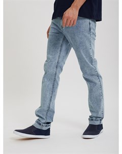 Голубые выбеленные джинсы Sevenext Profmax