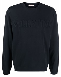 Толстовка с тисненым логотипом Valentino