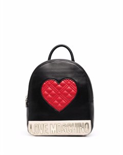 Большой рюкзак с логотипом Love moschino