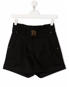 Шорты с поясом Balmain kids