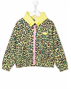 Куртка на молнии с леопардовым принтом The marc jacobs kids