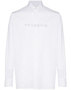 Рубашка с длинными рукавами и логотипом Givenchy