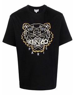 Футболка с вышивкой Tiger Kenzo