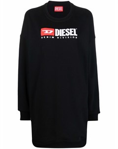 Платье толстовка с вышитым логотипом Diesel