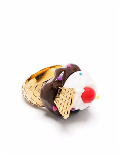 Декорированное кольцо Moschino