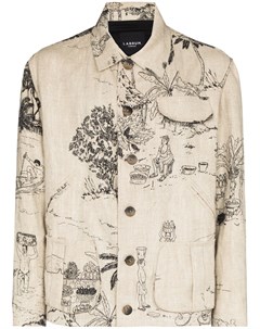 Куртка рубашка из коллаборации с Browns Labrum london
