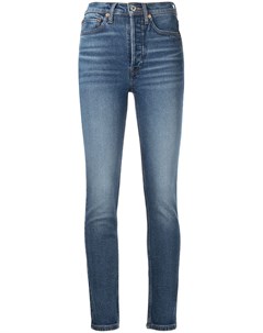 Укороченные джинсы с завышенной талией Re/done