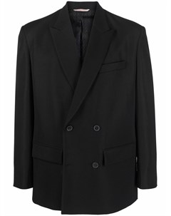 Двубортный пиджак с заостренными лацканами Valentino