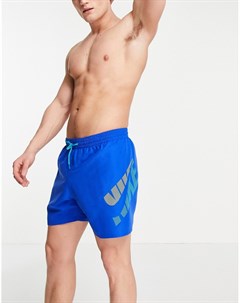 Синие волейбольные шорты длиной 5 дюймов Swimming Nike