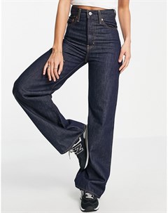 Темно синие джинсы с широкими штанинами Ribcage Levi's®