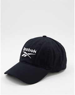 Черная кепка с логотипом Training Essential Reebok