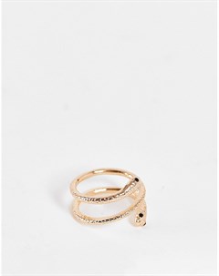 Золотистое кольцо в виде свернувшейся змеи Hydrangea Aldo
