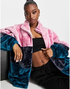 Куртка из искусственного меха цвета розовый кварц Elaina Ugg