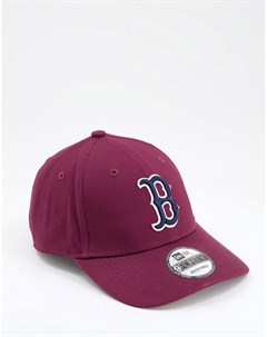 Бордовая кепка 9FORTY Boston Red Sox New era