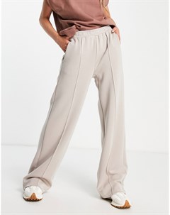 Бежевые брюки с широкими штанинами от комплекта Dalton Inwear
