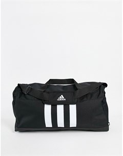 Черная сумка дафл с 3 полосками adidas Training Adidas performance