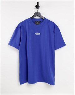 Футболка синего кобальтового цвета от комплекта The couture club