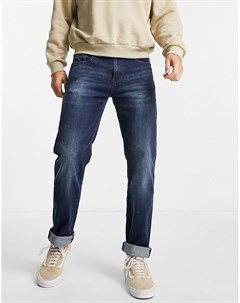 Классические джинсы винтажного синего цвета Schott