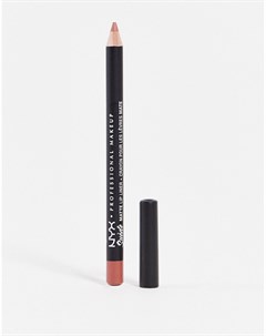 Матовый контурный карандаш для губ Suede Matte Lip Liner Free Spirit Nyx professional makeup