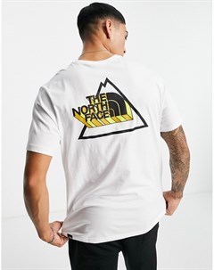 Белая футболка с логотипом Playful The north face