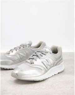 Серебристые кроссовки 997H New balance