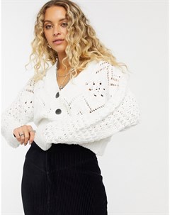 Кремовый короткий кардиган Free people