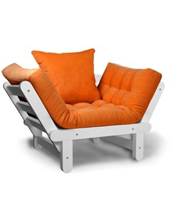 Кресло Сламбер оранжевый сосна Smart