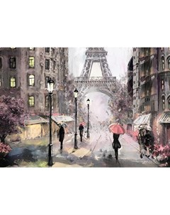 Фотообои Париж в розовых тонах 360х254см Decoretto