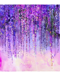 Фотообои Цветочный дождь 180х254см Decoretto