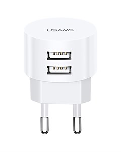 Зарядное устройство 2 USB кабель Lightning U35 XTXLOGT1804 белый Usams