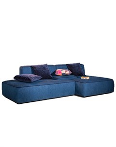 Модульный диван goff blue синий 250x70x135 см Icon designe