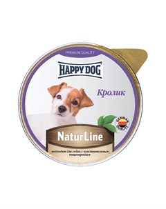 Корм для собак Natur Line Кролик паштет ламистер 125г Happy dog